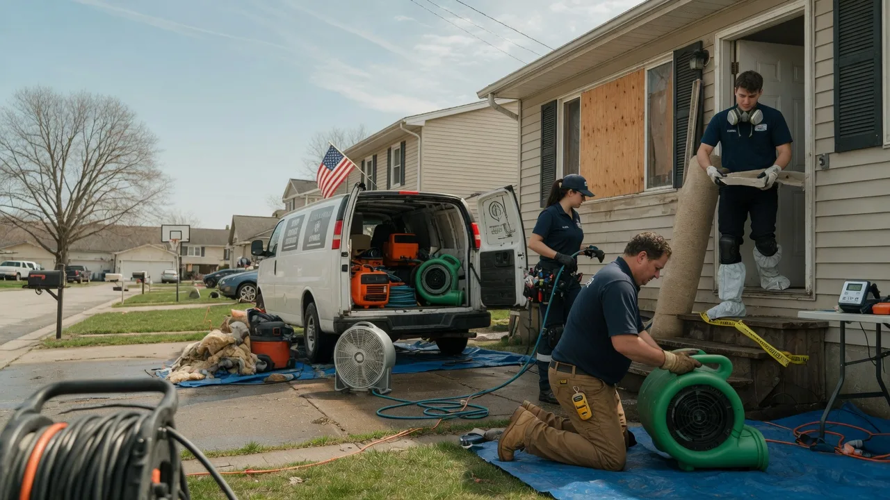 Water Damage Restoration in Anamoose, ND near me